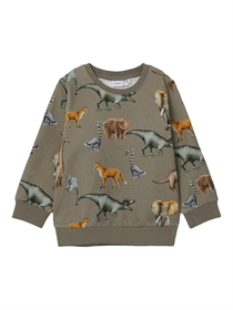 NAME IT Sweatshirt Tom Laurel Wwreath